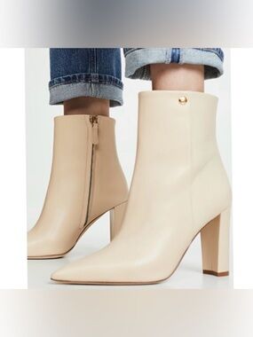 Tory Burch Penelope Calf Leather 90MM Booties | Size 10.5